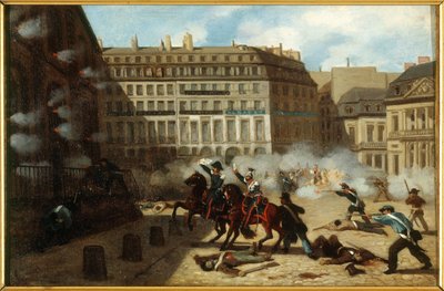 Capture of the Water Tower, Place du Palais-Royal, February 24 by Unknown artist