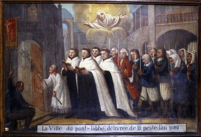 Procession commemorating the town of Pont-l