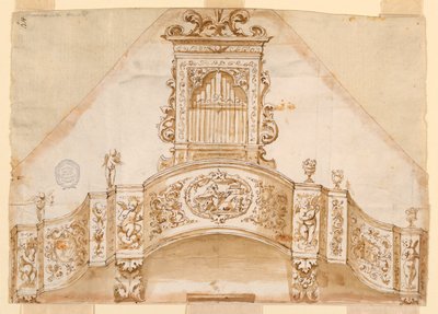 Project: An Organ Loft and the Organ with Alternative Suggestions by Unknown artist