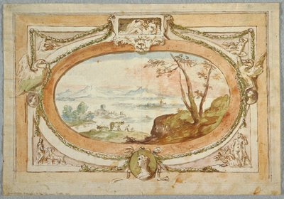 Project for an Overdoor by Unknown artist