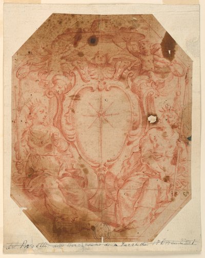 Project for the Coat of Arms of a Prelate by Unknown artist
