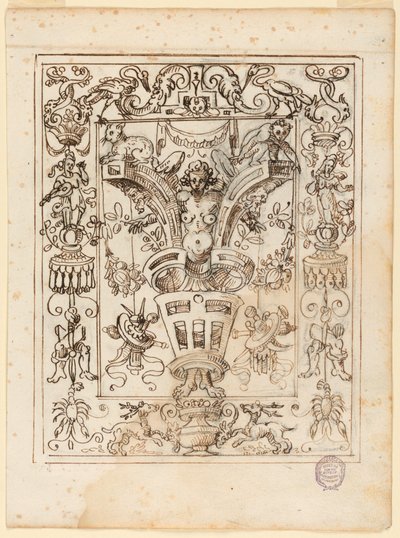 Project: The Decoration of a Panel by Unknown artist