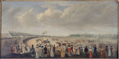 Races at Champ-de-Mars, present-day 8th arrondissement (circa 1830, between 1801 and 1900) by Unknown artist
