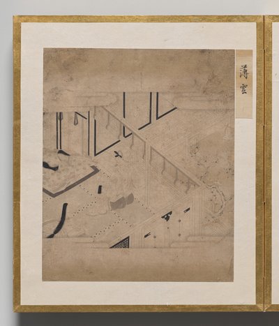 Rack of Clouds from Album of Illustrations for the Tale of Genji by Unknown artist