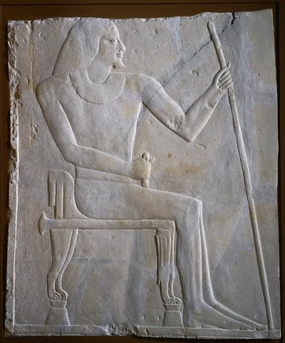 Relief of Nyankhnesut Seated by Unknown artist