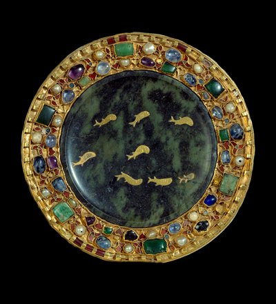 Religious Object: Serpentine Patene by Unknown artist