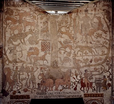 Representation of Alexander the Great Surrounding Indian Fauna During the Conquest of India by Unknown artist