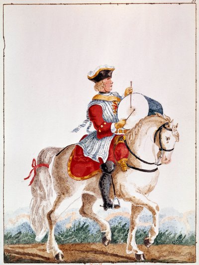 Representation of a French Musketeer from the Period of Louis XV by Unknown artist