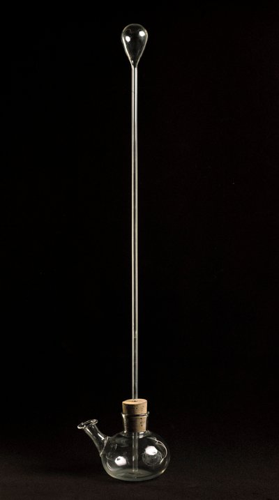Reproduction of the thermoscope used by Galileo Galilei for his studies on the effect on air density produced by temperature variations. Florence, Istituto e Museo di Storia delle Scienze by Unknown artist