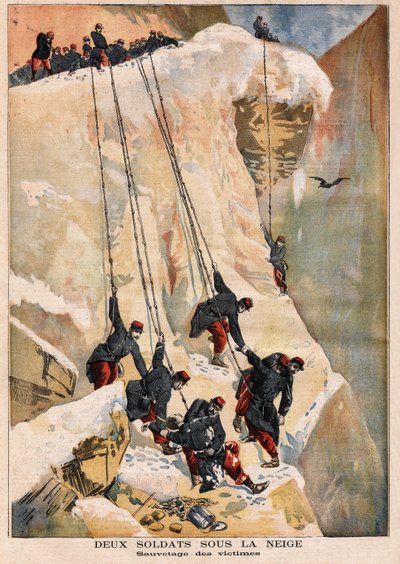 Rescue of 2 Soldiers of the 97th Line Regiment by Unknown artist