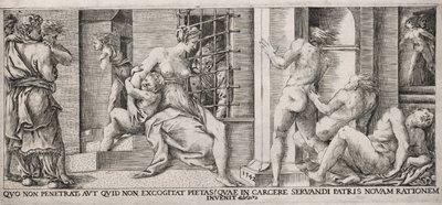 Roman Charity by Unknown artist