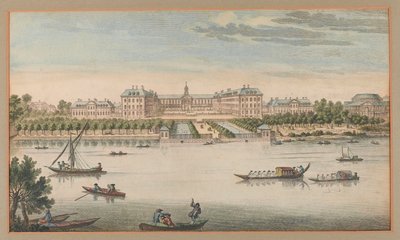 Royal Hospital Chelsea, View from the River by Unknown
