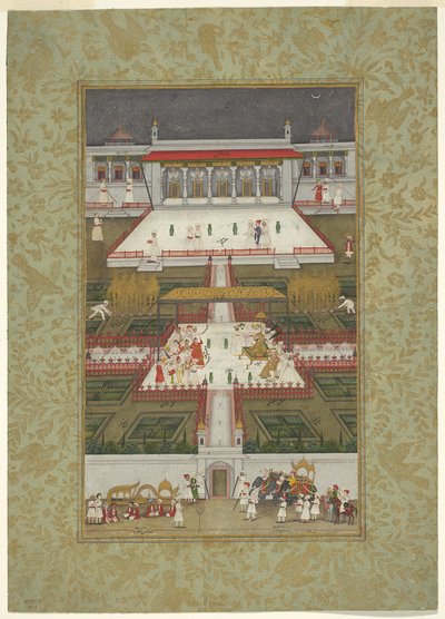 Ruler Entertained by Dancers in a Paradise Garden by Unknown artist