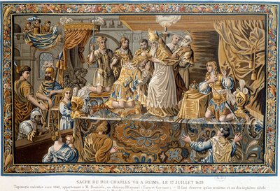 Sacred King Charles VII at Reims on July 17 by Unknown artist
