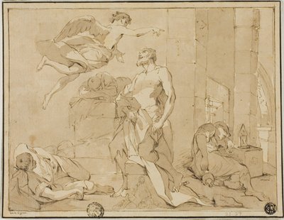 Saint Paul Rescued from Prison by an Angel by Unknown artist