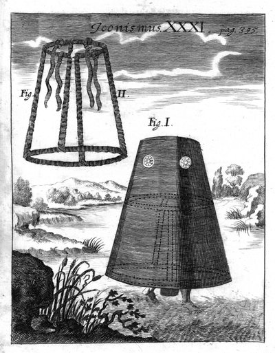 Scanphander Imagined by the Jesuit Gaspar Schott in 1664 by Unknown artist