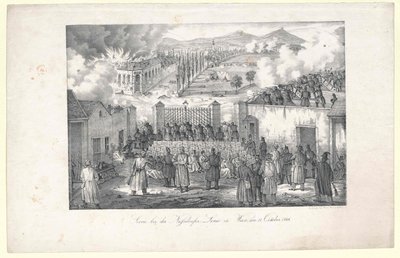 Scene at the Nussdorf Line to Vienna by Unknown artist