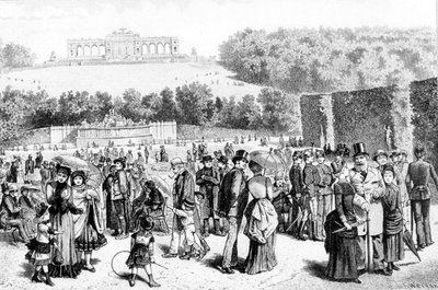 Schonbrunn Park in Vienna by Unknown artist