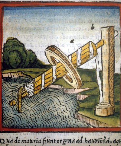 Screw of Archimedes in 