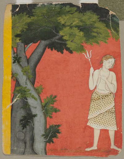 Shiva Under Trees by Unknown artist