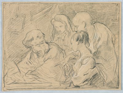 Sketch for a Painting of the Presentation of the Virgin by Unknown artist