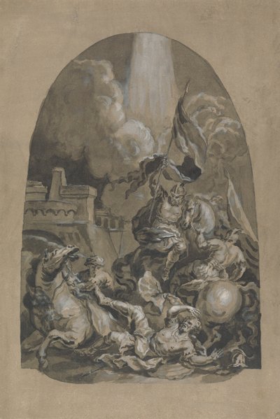 Sketch for the Oil Painting 