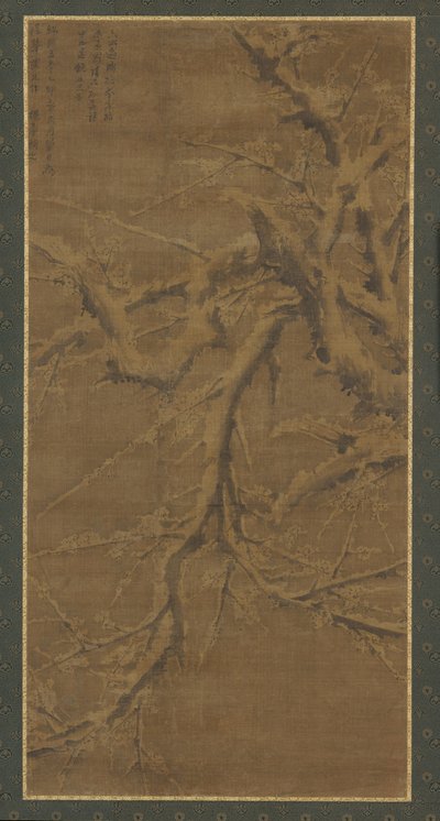 Snow-laden Branches of a Plum-tree by Unknown artist