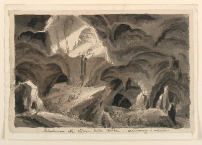 Stage Design, Caves by Unknown artist