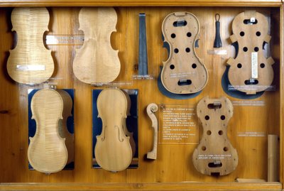 Stage of Making a Violin (19th Century) by Unknown artist