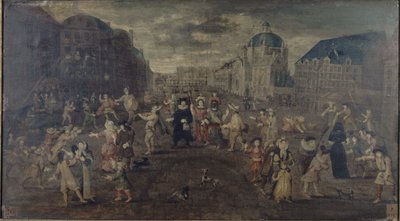 Street pranks in Paris, between 1501 and 1600 by Unknown artist