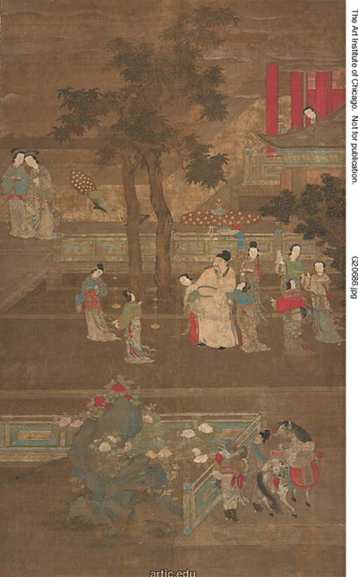 Su Dongpo Escorted to the Hanlin Academy with Empress Dowager