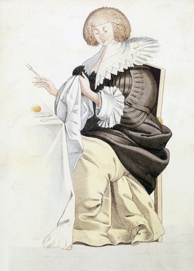 Table Art: The Way of a Noble Lady at the Table by Unknown artist