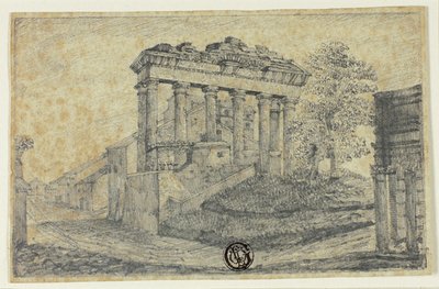 Temple of Concord at Foot of Campidoglio by Unknown artist