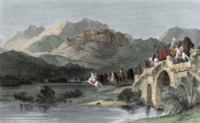The Acropolis of Pergamum - Asia Minor, or Anatolia by Unknown artist