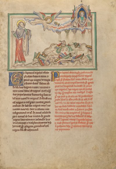 The Angel Pouring Out from the Seventh Vessel by Unknown artist