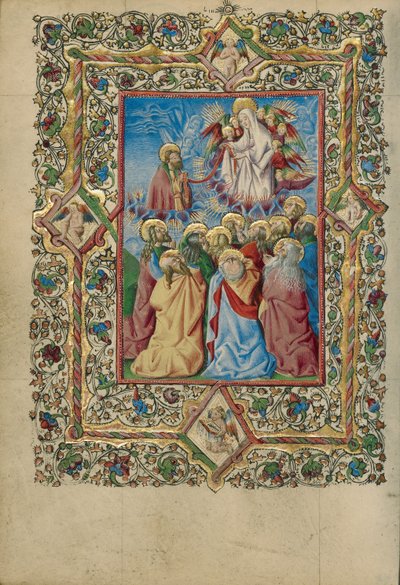 The Assumption of the Virgin and Saint Thomas Receiving the Virgin