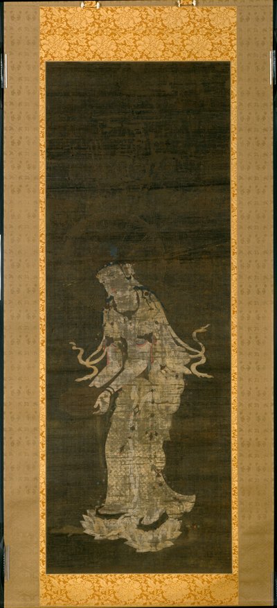 The Bodhisattva Kannon, from the triptych Approach of the Amida Trinity by Unknown artist