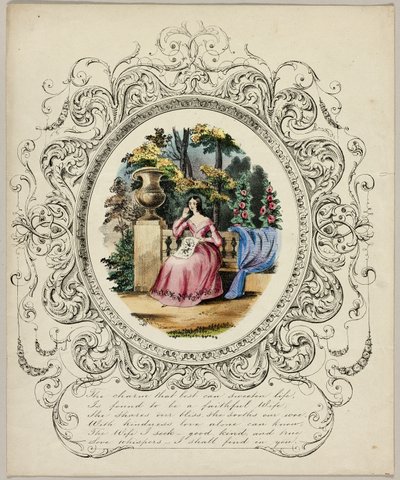 The Charm that Best Can Sweeten Life (valentine) by Unknown artist