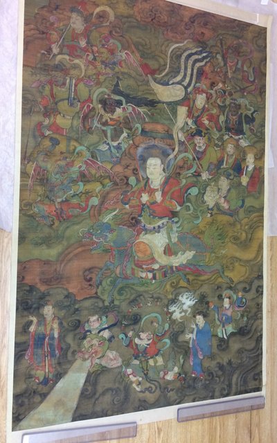 The Daoist God of Thunder with his Entourage by Unknown artist