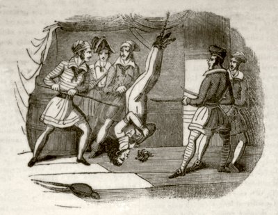 The Death Galley, or, the Pirate Schooner, c.1837 by Unknown artist