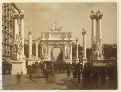 The Dewey Arch, Madison Square, New York by Unknown artist