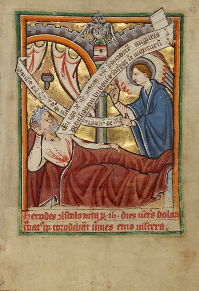 The Dream of Joseph; The Angel Appearing to Herod by Unknown artist