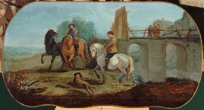 The Dressage of Horses, between 1701 and 1800 by Unknown artist