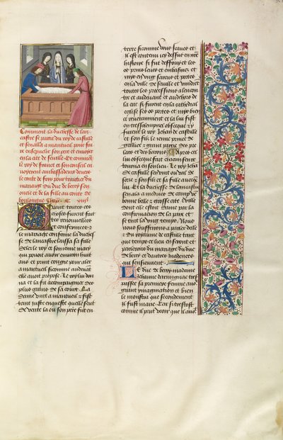 The Duchess of Lancaster Burying her Husband in the Cathedral of Seville by Unknown artist