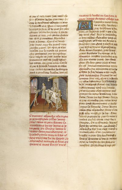 The Feast of Darius in Honor of Alexander the Great by Unknown artist