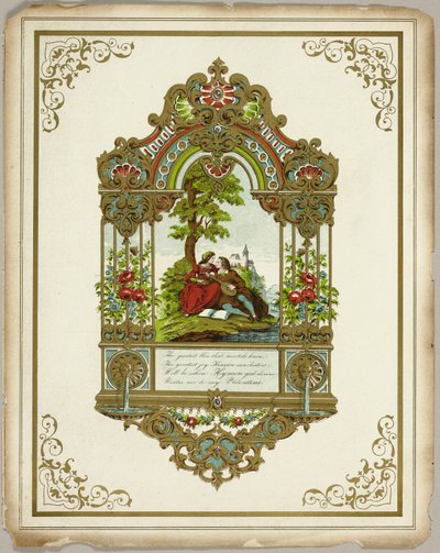 The Greatest Bliss that Mortals Know (Valentine) by Unknown artist