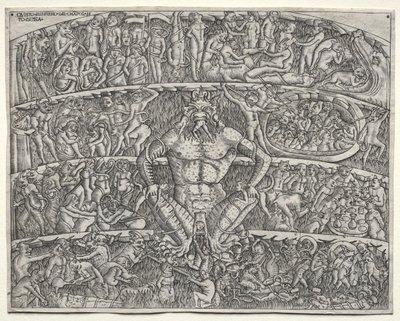 The Inferno According to Dante, after the Fresco in the Campo Santo at Pisa by Unknown artist