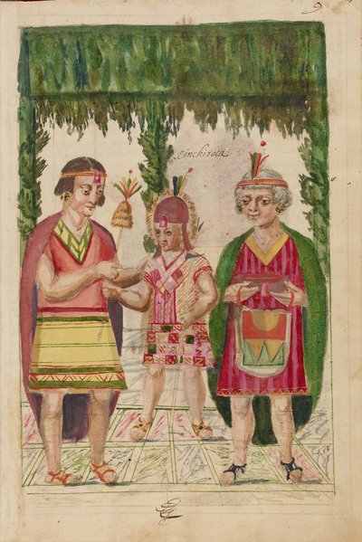 The Investiture of Sinchi Roca by Manco Capac by Unknown artist