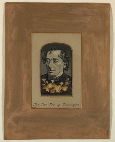 The Late Earl of Beaconsfield by Unknown artist