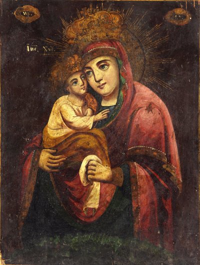 The Mother of God Our Lady of Pochayiv by Unknown artist